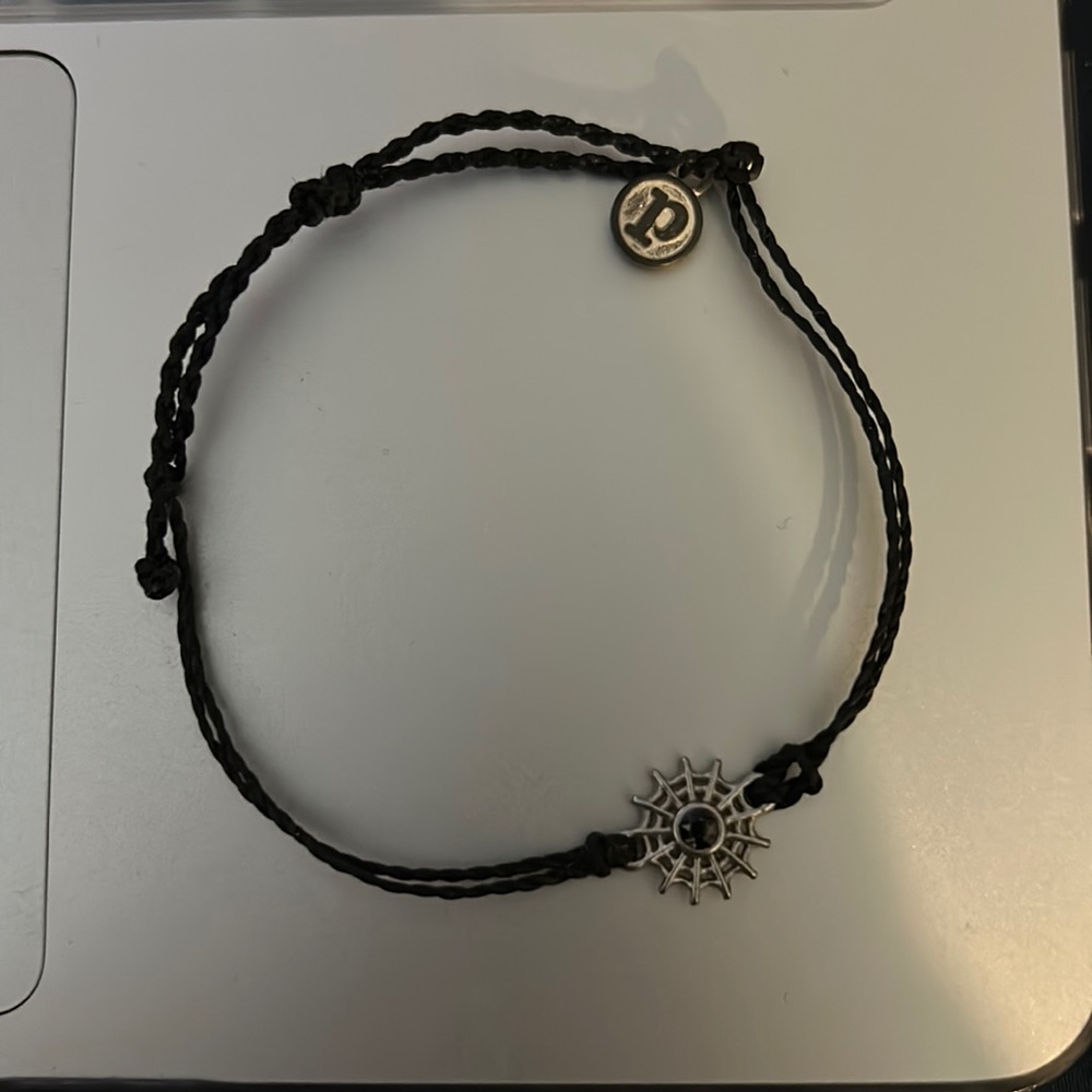 Black Web Bracelet